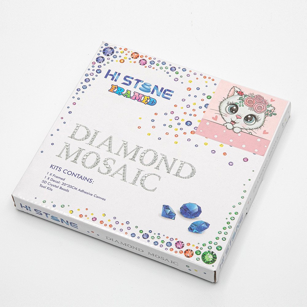 Diamond Art for Kids Cute Small and Easy 5D Diamond Art Painting Kit Crystal Gems Embroidery for Girls Boys Beginners Art Crafts