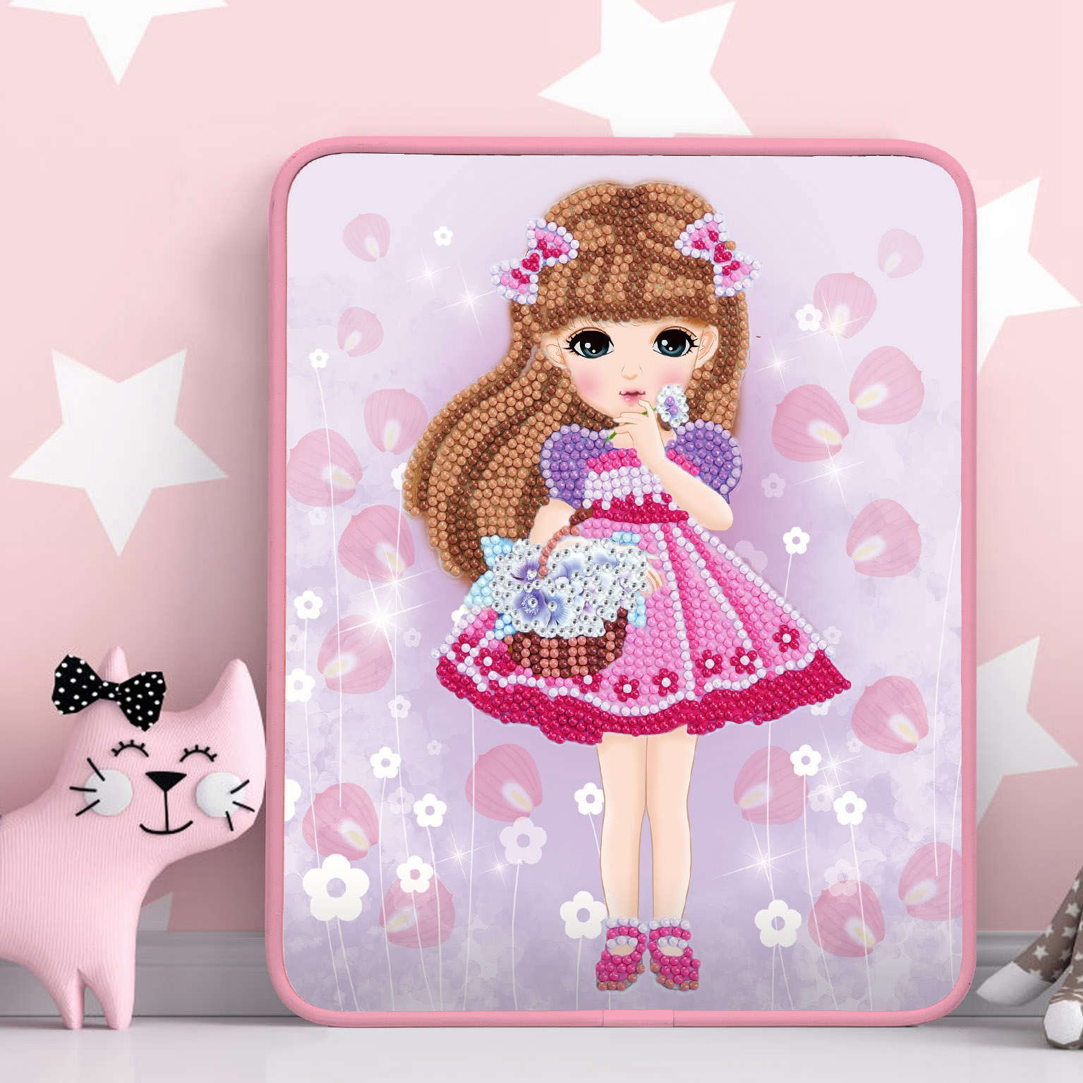 Factory Wholesale Genuine Cute Princess DIY Diamond Painting For Kids