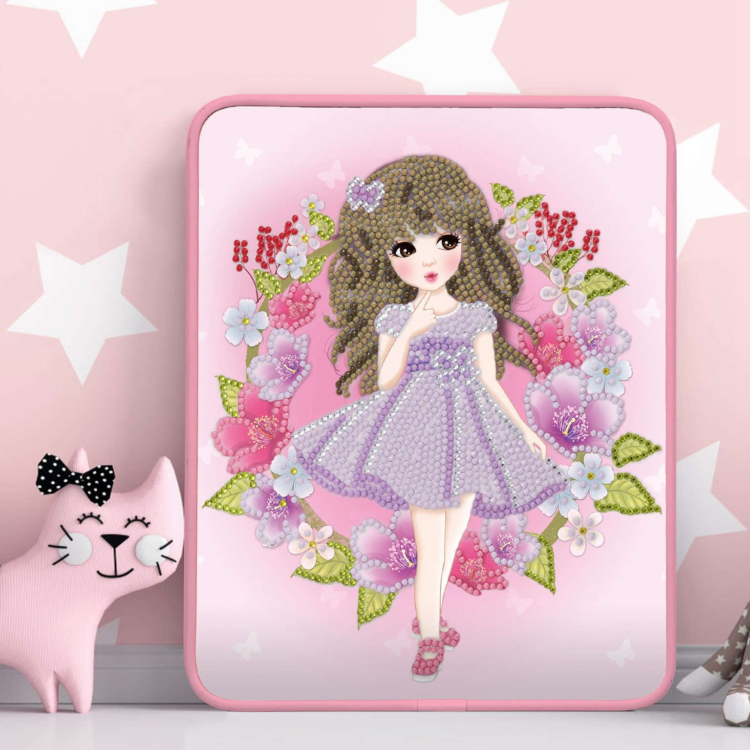 Factory Wholesale Genuine Cute Princess DIY Diamond Painting For Kids