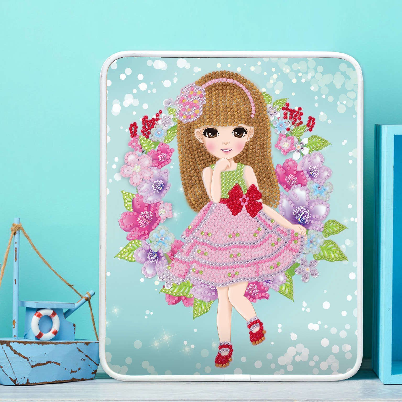Factory Wholesale Genuine Cute Princess DIY Diamond Painting For Kids