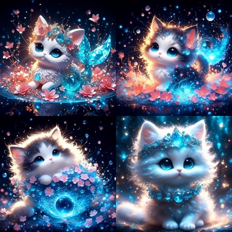 5D Full Drill Diamond Painting Kits for Adults Creative DIY Fox Animal Wall Decoration for Home Leisure