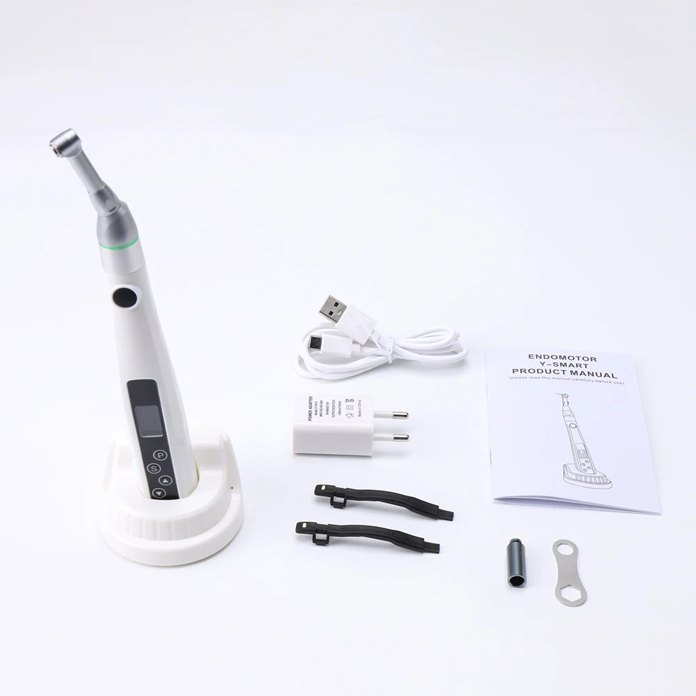 Dental Endo Motor Cordless LED Light 16:1 Contra Angle Endodontic Instruments