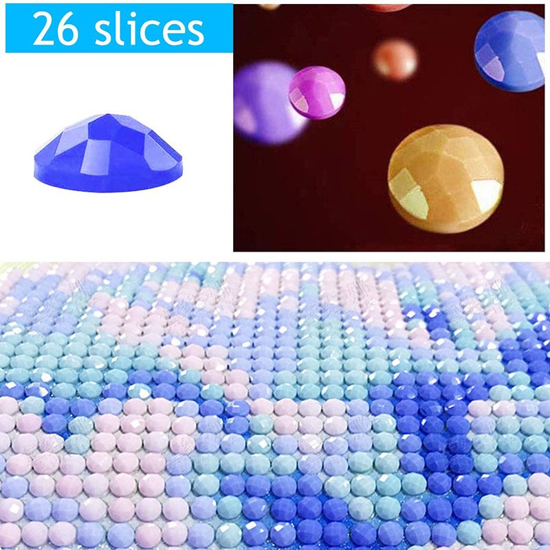 Custom DIY 30*40cm Pink Sky Home Decor Wall Diamond Painting Full Round 5D Acrylic Living Room Decor Diamond Painting