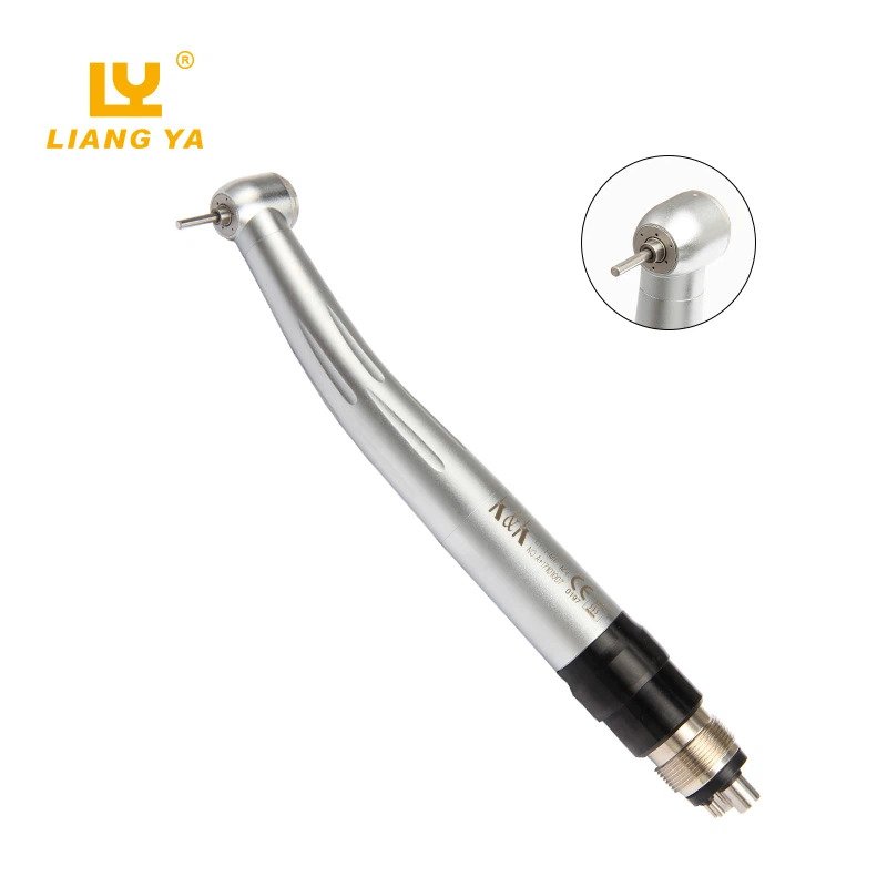 Hot Sales High-speed Dental Handpiece Ce Turbine Dental Hand Piece Durable Metal and Steel 4 Water Spray Dental Handpiece 1years