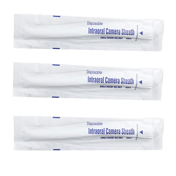 2024 Hot Sale Intraoral Dental Camera Sleeve Sheath Cover Dental 5''*2'' Top Quality