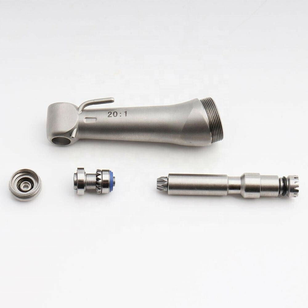 Dental Implant Contra Angle 20:1 Handpiece Turbine Foshan Dental Manufacturer / 20:1 reduction contra angle without light