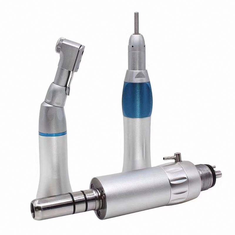 Low Speed Handiece Set Dental with Straight Head Contra Angle Motor