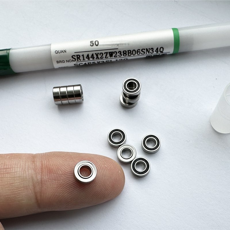 JXL Sr144-1 High Speed Miniature Groove Ball Bearing Dental Bearing Stainless Steel Sr144X12Ah26T52Czs Bearings
