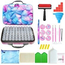 Hot Selling DIY Diamond Painting Tool Sets Decorated Drill Pen Point Drill Mastic Brick Painting Kits Manufacturers
