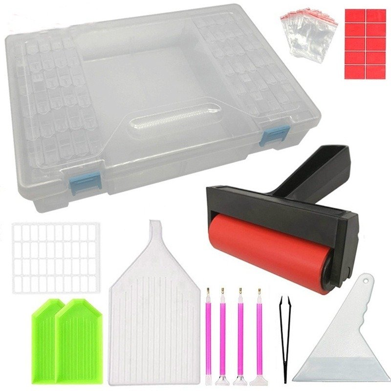 Hot Selling DIY Diamond Painting Tool Sets Decorated Drill Pen Point Drill Mastic Brick Painting Kits Manufacturers