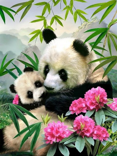 5D Diamond painting Animal full diy diamond wall art for living room home decoration