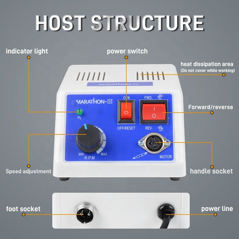 2028 65W detal lab 35000RPM atmarathon 3 108e dental drill