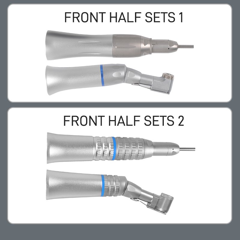 2025 35000rpm dental lab Dental Equipments 108e lowspeed curved straight cone dental handpiece
