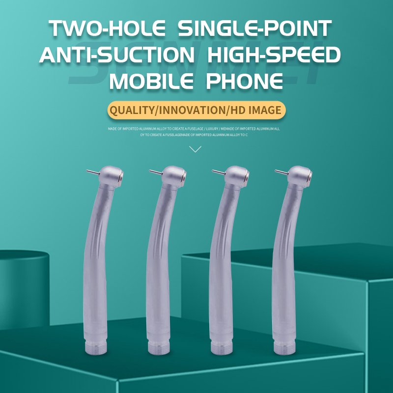 2024 New Arrival High Speed 2-4 Holes Surgical Handpiece Air Turbine Dental Handpiece With Single Water Spray For Hospital Use