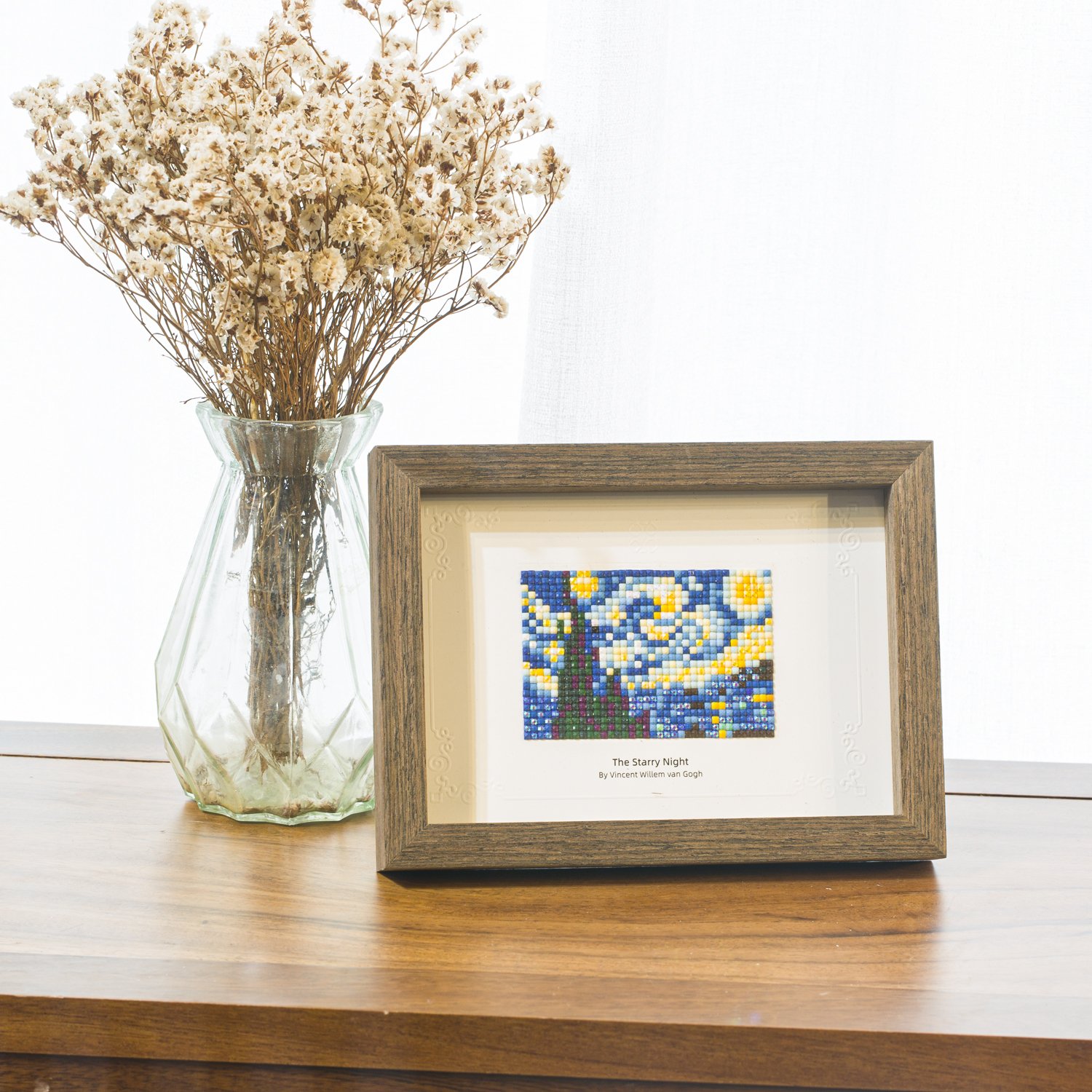 R-Mini01 12pcs World Famous Paintings Canvas Picture Wall Art Printing Custom Mini Diamond Painting Kit