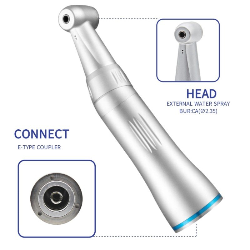 factory price dental surgical low speed handpiece kit electric motor straight contra angle connect 4 holes push button product