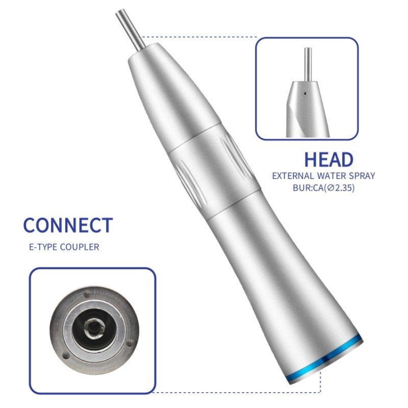 factory price dental surgical low speed handpiece kit electric motor straight contra angle connect 4 holes push button product
