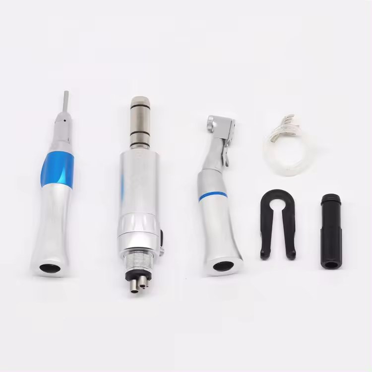 4 hole 2 hole slow spare part straight micro motor contra angle low speed kit dental handpiece