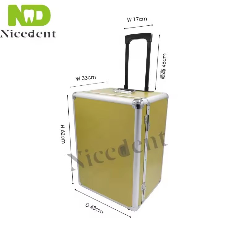 Portable Mobile Dental Clinic Equipment Turbine Unit dental chair With Compressor