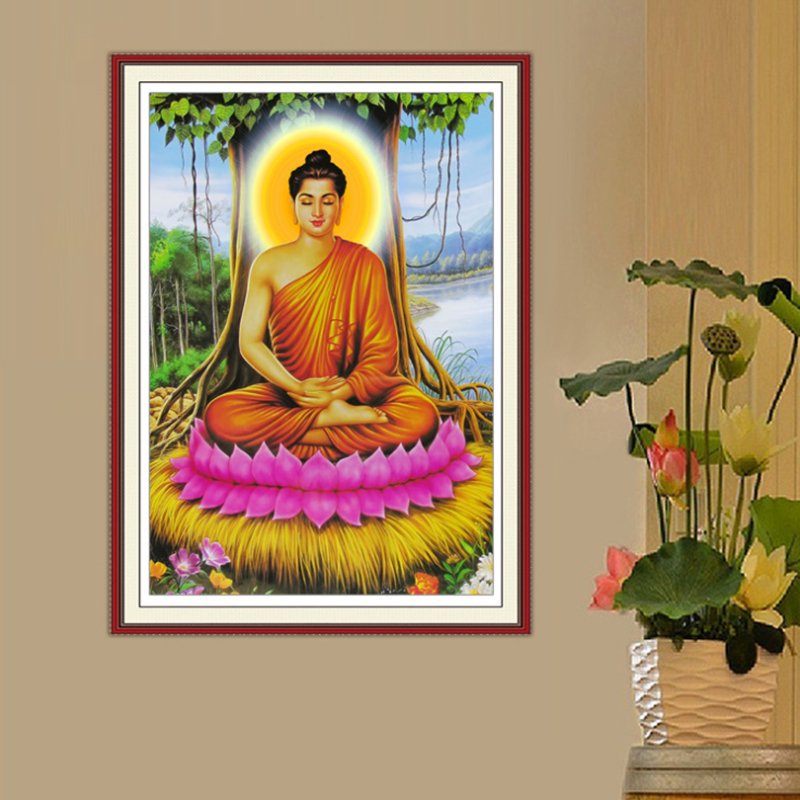 Diamond painting new Sakyamuni Buddha statue religious decorative painting diy cross stitch figure Buddha Guanyin