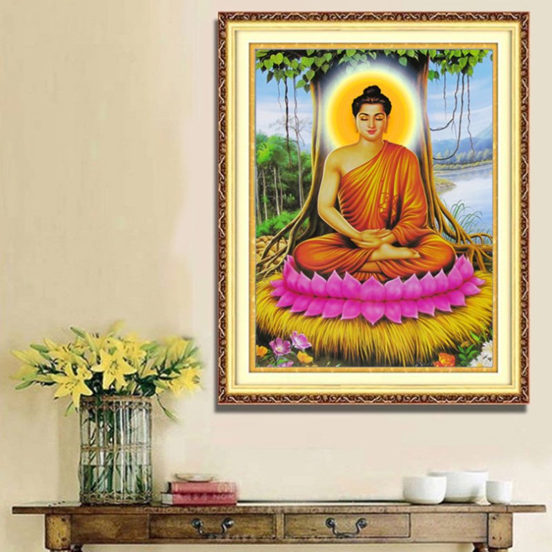Diamond painting new Sakyamuni Buddha statue religious decorative painting diy cross stitch figure Buddha Guanyin