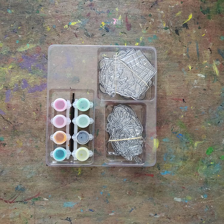 Cheap Price Diy Set Non Toxic Professional Artists Canvas Rock Painting Drawing Kit Butterfly Diamond Acrylic Paint
