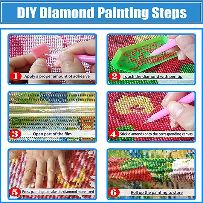 30x40cm Diy 5d Diamond Painting Kits Creative Ghost Cartoon Diamond Painting