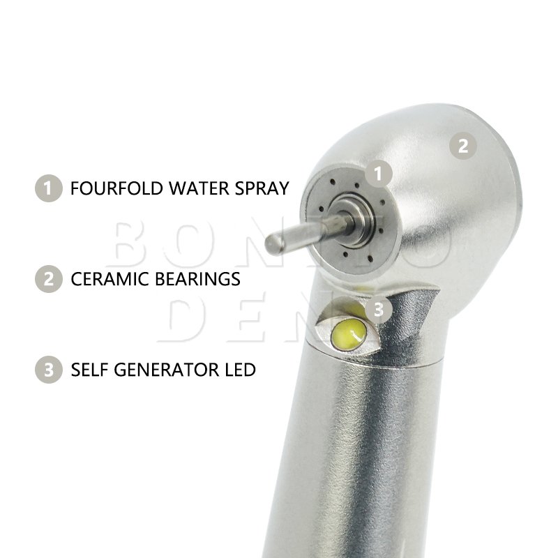 dental led fast handpiece electric dental handpiece 45 degree electric dental high speed handpiece wi micromotor