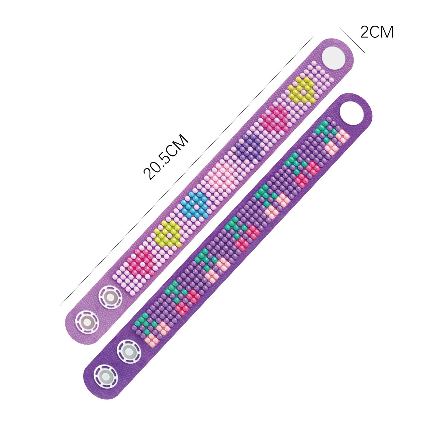Wholesale customized DIY handicraft set, diamond DIY children's toy DIY gemstone toy bracelet set