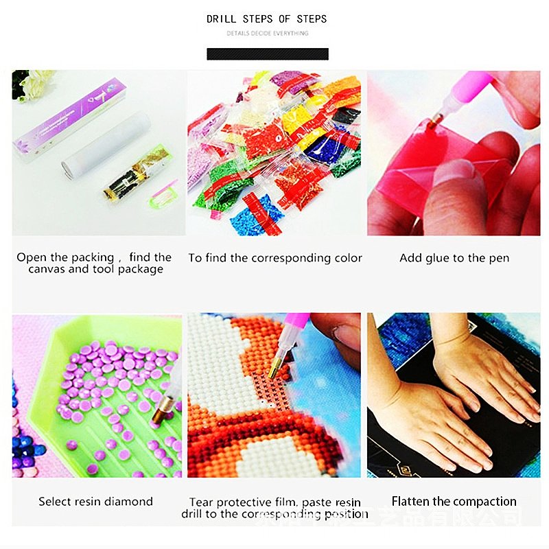 2023 new style 5d diy cartoon handmade diamond paintings for Art and Crafts Set kristal christmas kits for kids