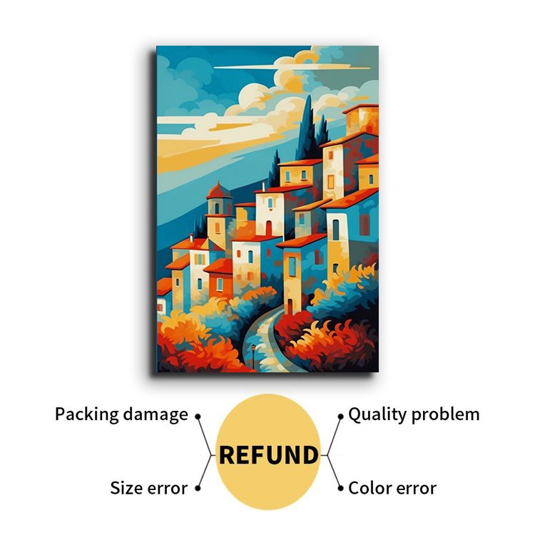 High definition landscape diamond painting cartoon gift diamonds painting diamond art paintings