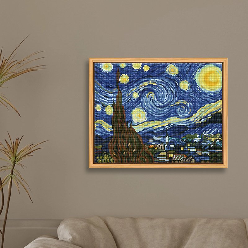 Home mosaic wall decoration paintings art 5D diy van gogh Diamond Painting Kits Full Drill art diamond painting