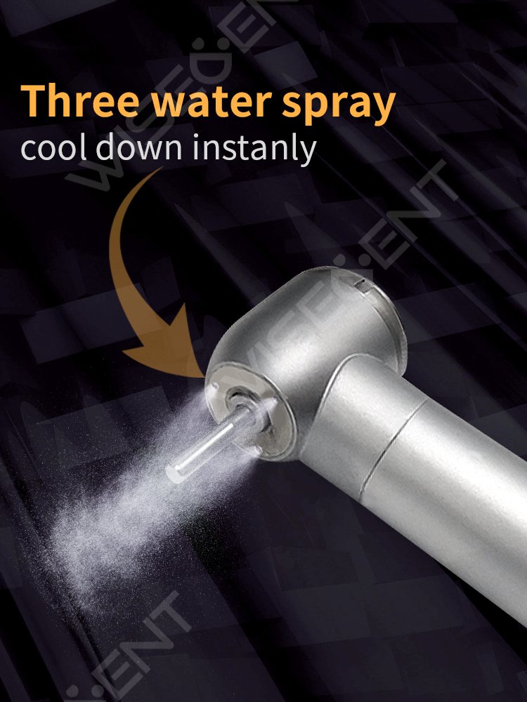 Wisedent Manufacturer High Speed Dental Air Turbine High Speed Handpiece Dental Equipment 2/4 Holes 3 Water Spray