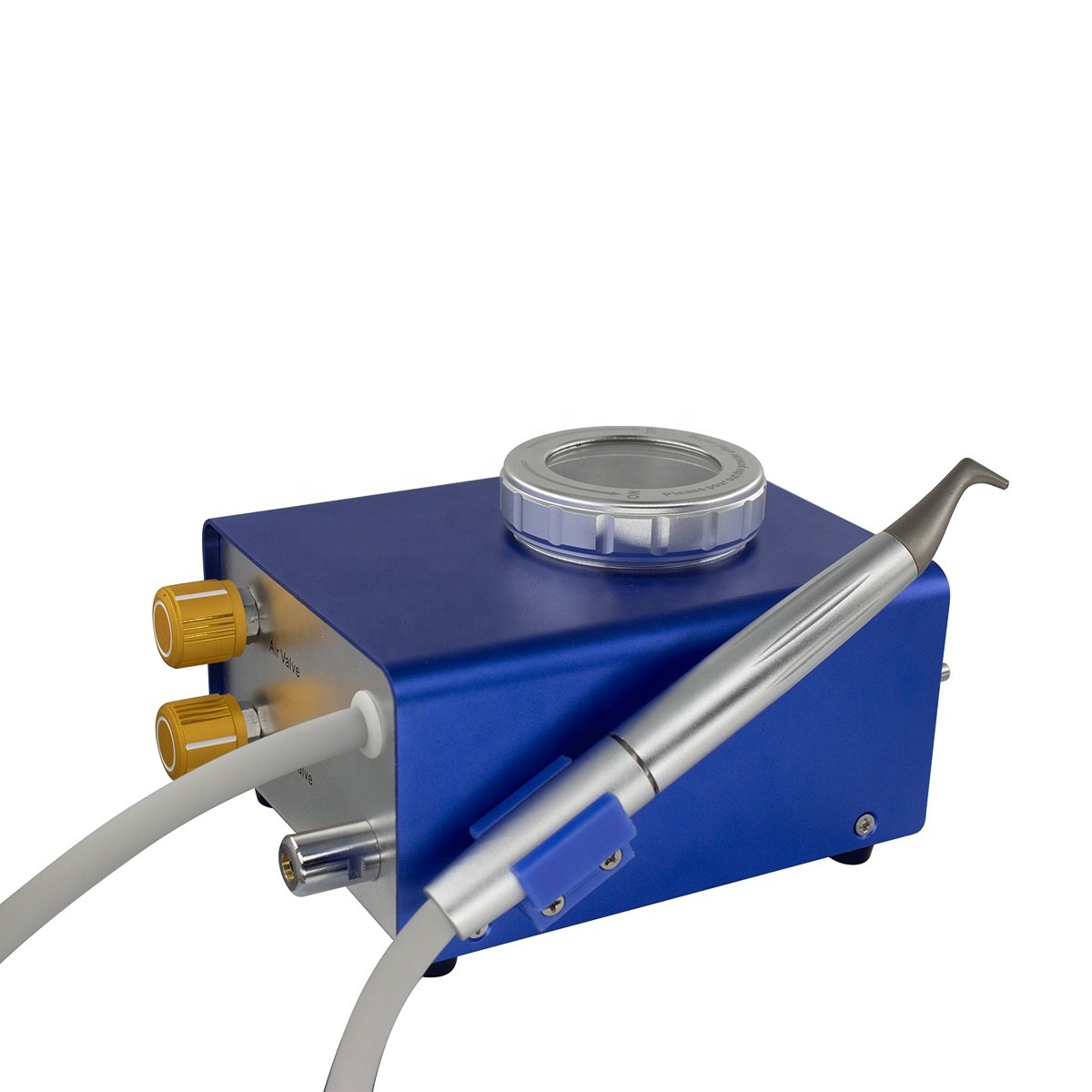 Dental air flow polisher handpiece air prophy unit desk top air prophy jet scaler teeth whitening cleaning machine