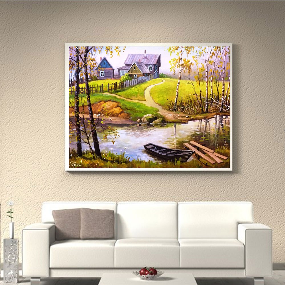Modern fashion 5D DIY Full Drill Diamond Painting Kit Custom Wall Art 5D Diamond Painting by number
