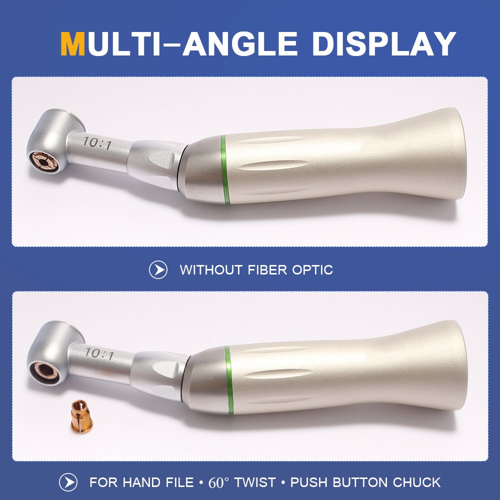 10:1 contra angle dental handpiece reciprocating operation hand file reduction handpiece for root canal treatment
