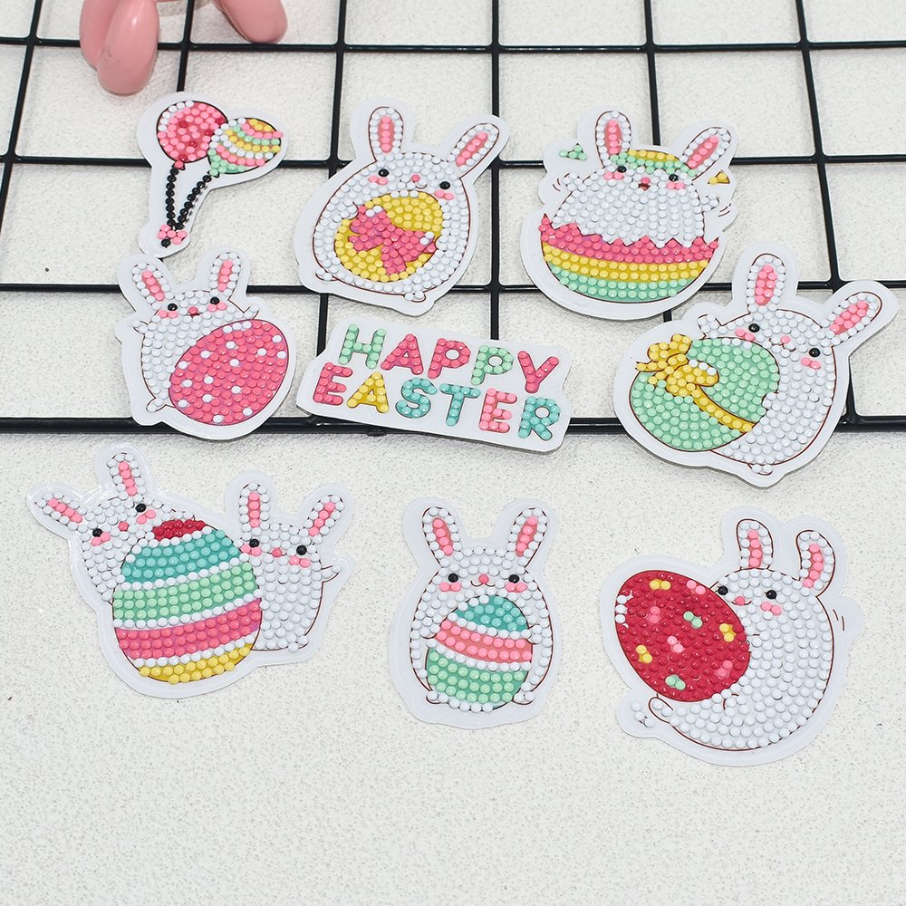 Hot Selling Art Crafts Animal Children 5D Diy Diamond Painting Stickers Kits for Kids