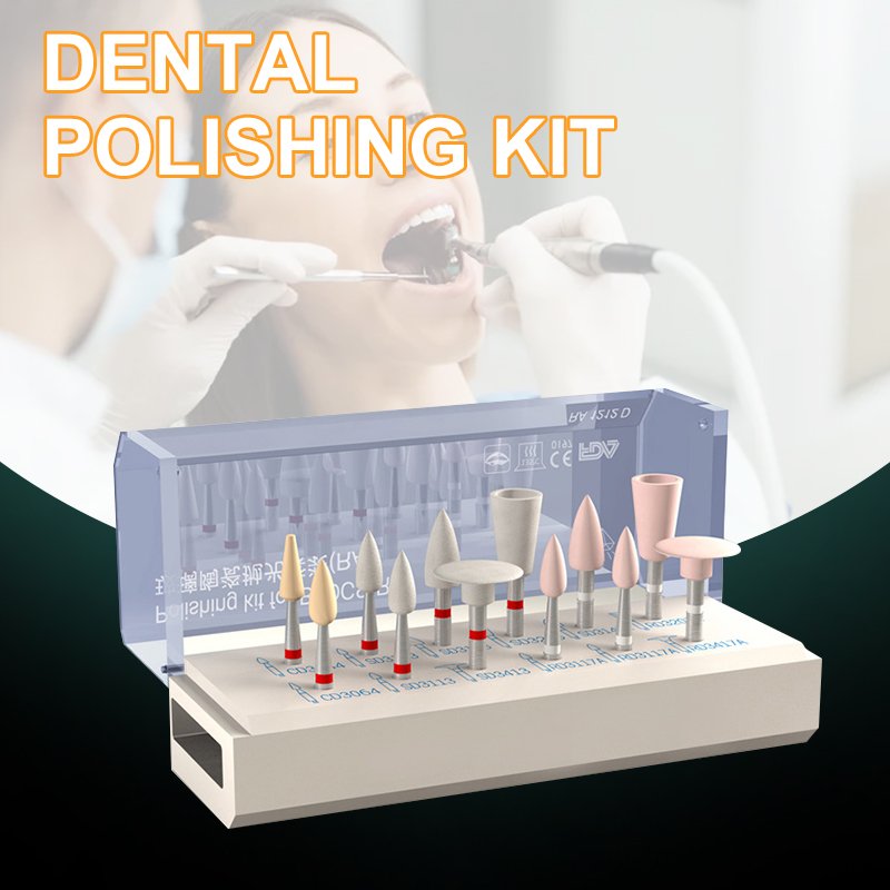 High-Quality Zirconia Diamond Burs for Dental Use Specifically Designed for Polishing Ceramic Teeth with Low-Speed Handpieces