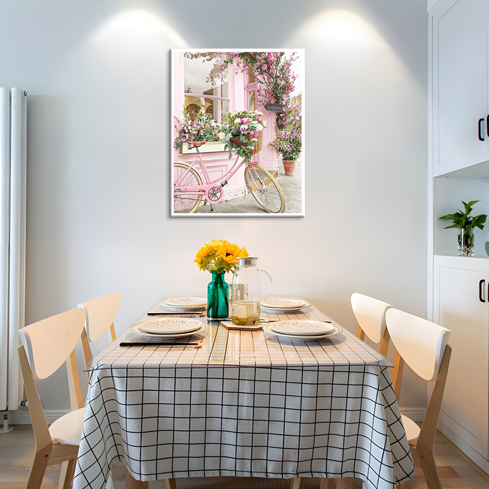 Landscape full diy diamond wall art flower 5d diamond painting by numbers home decoration for kids