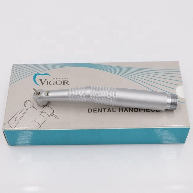 Dental High Speed Handpiece E-generator LED Light Lamp 1/4 Holes Air Turbine