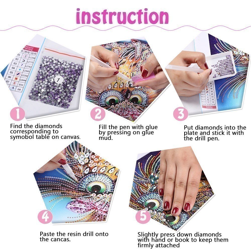 DIY Full Square/Round Diamond Painting 5D Nude Diamond Embroidery Vampire Dragon Maiden Canvas Painting Sets Artwork Home Decor