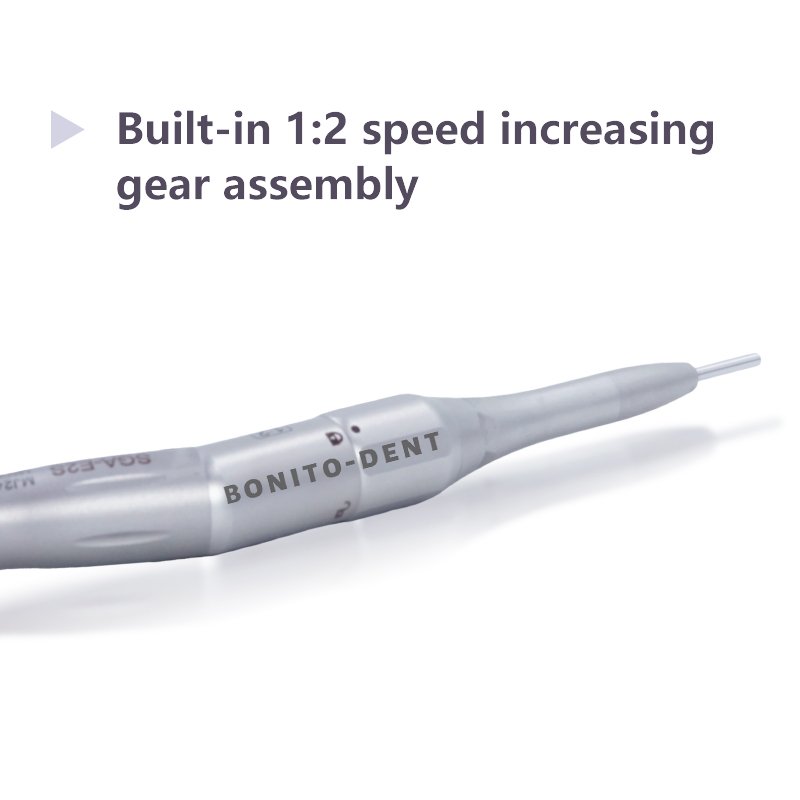 Dental Low Speed 1:2 Contra Angle Osteotomy Handpiece Bone ollecting Surgery Handpiece Operation Dentistry Surgical Equipment