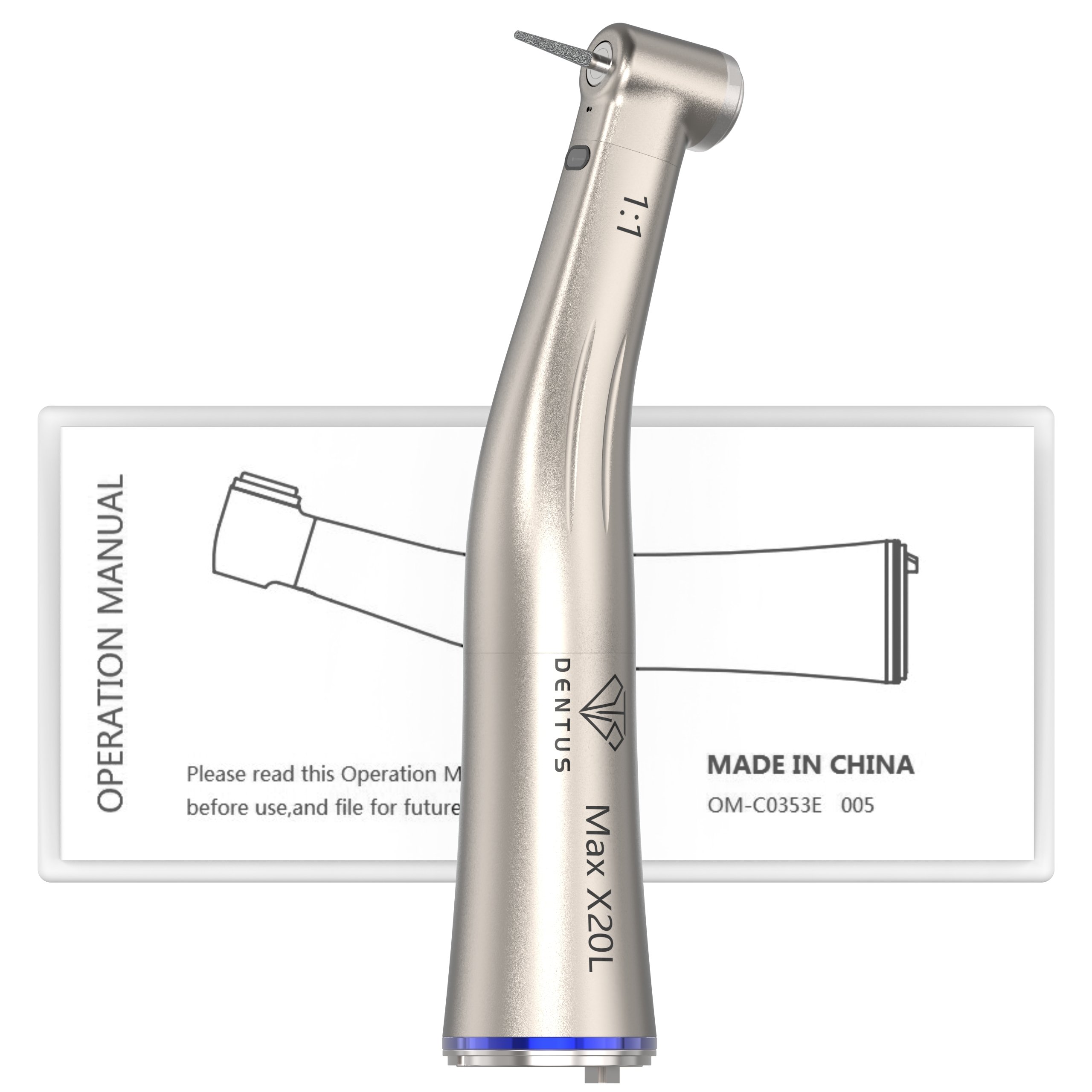 Best Selling Endodontics 1:1 Isometric Dental Handpiece X25L Customized Wholesale High Quality Cheap Dental Handpieces