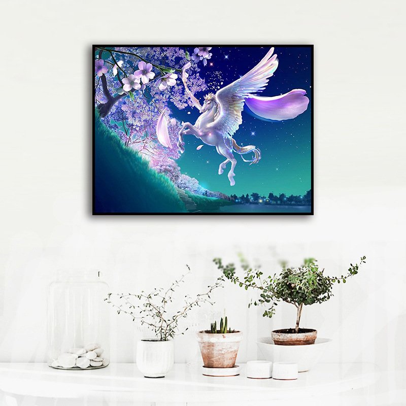 MINGCAN Hot Selling Oil Handmade DIY 5D Home Decre Wall Art Diamond Painting