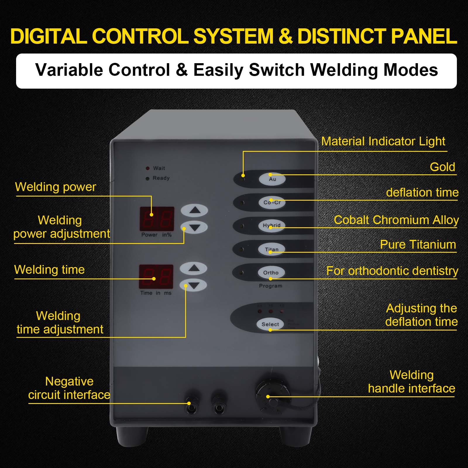 Spot Laser Welder Automatic Numerical Control Touch Pulse Argon Welder Dental Jewelry Machine Spot Welding LQMachine