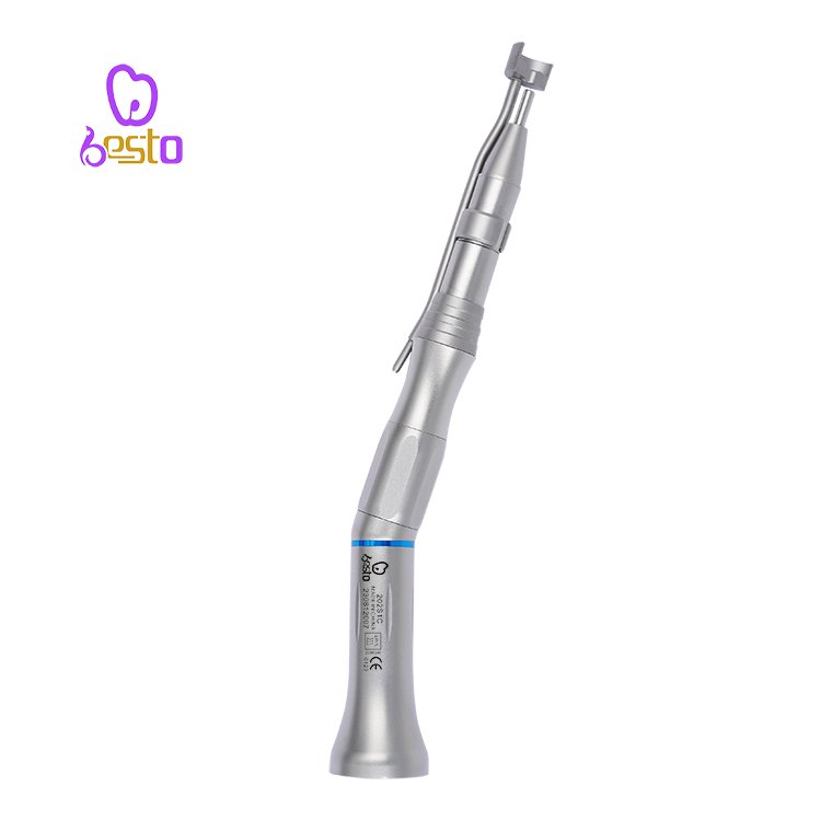 Dental Low Speed Surgical Handpiece 20 Degree Dentistry Implant Equipment 1:1 Drive Straight Head Operation Handpiece