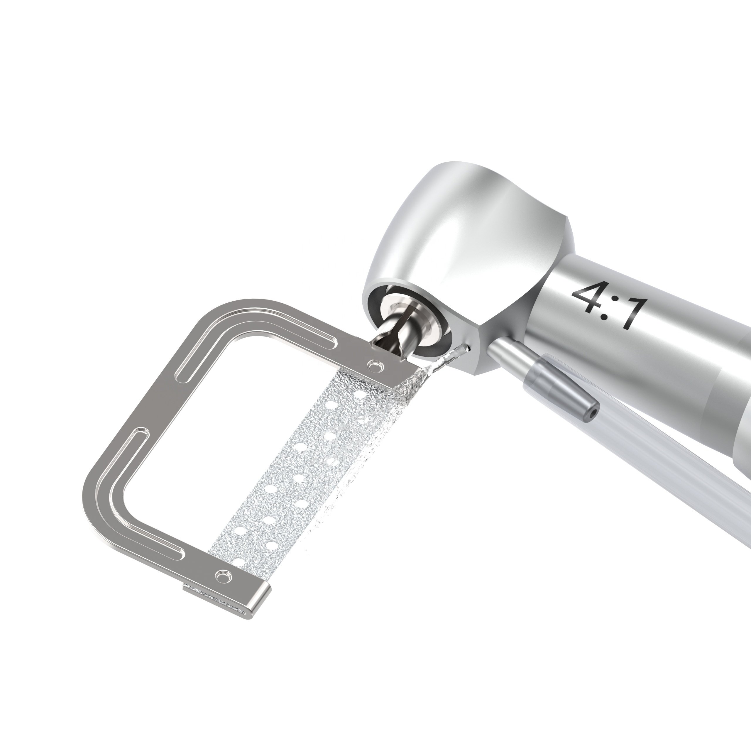 4:1 Orthodontic vertical reciprocating external cooling dental handpiece