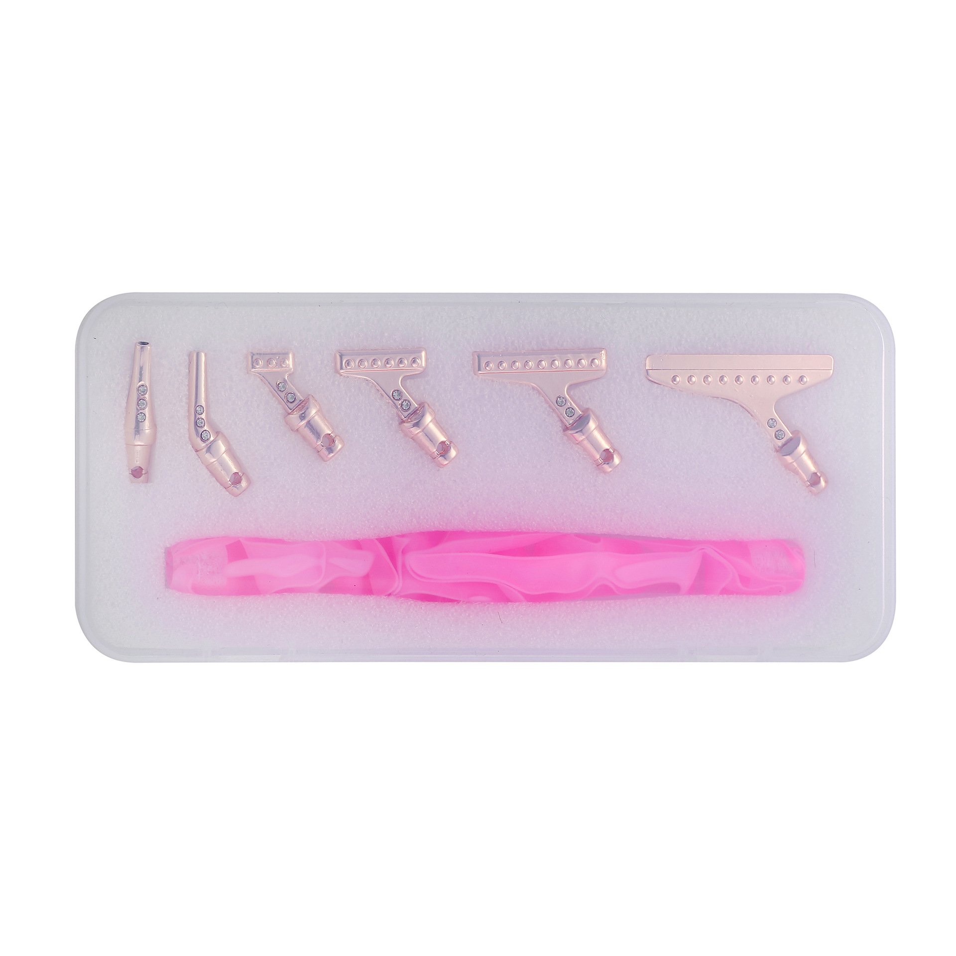 Wholesale and Direct Selling Tools Point 6 Tips Resin Metal Pen for Diamond Painting
