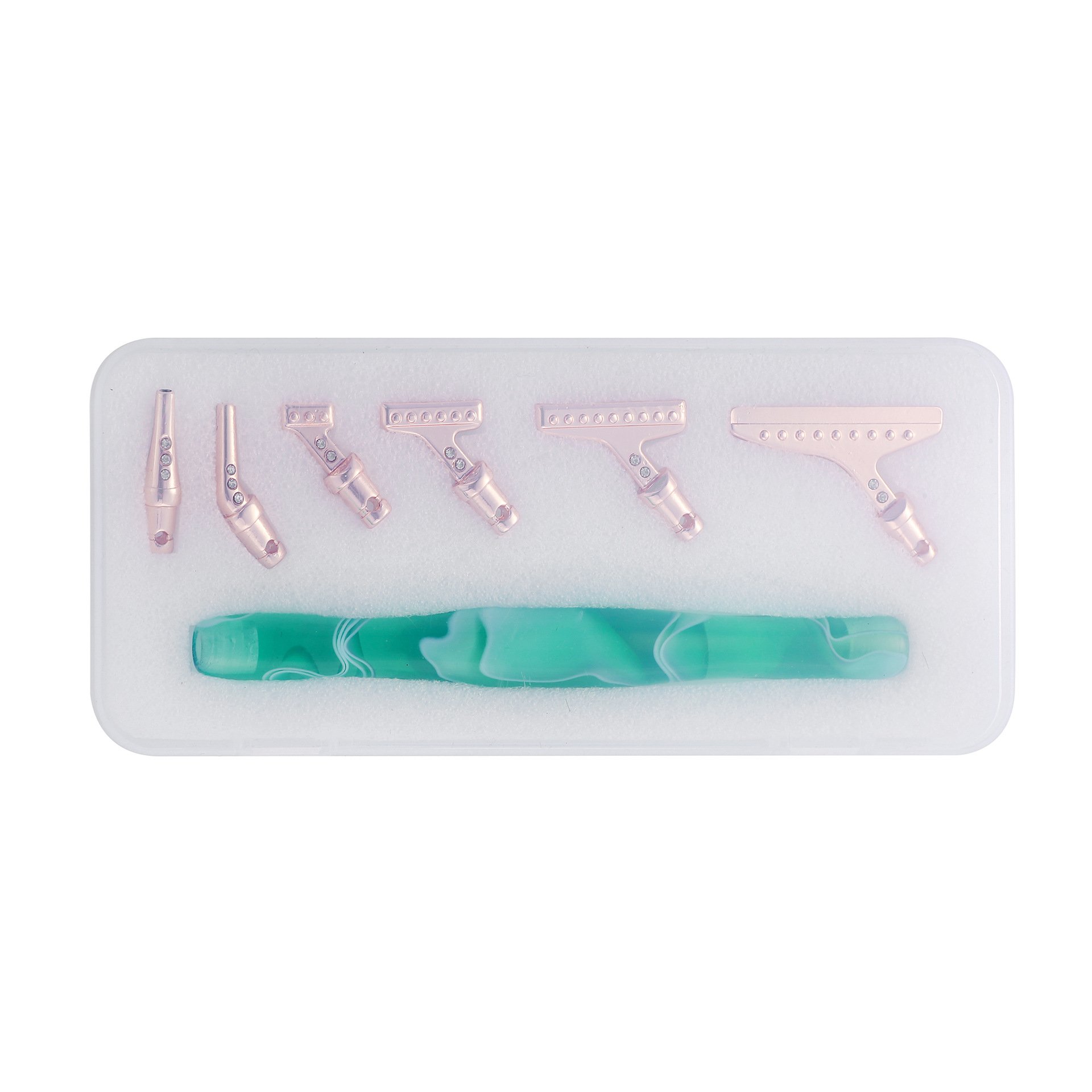 Wholesale and Direct Selling Tools Point 6 Tips Resin Metal Pen for Diamond Painting