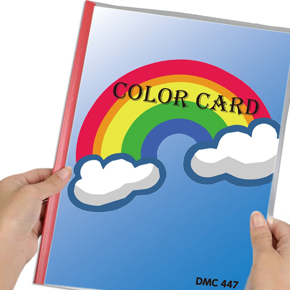 DMC 447 Color 5d Diy Diamond Painting Accessories Round Drill or Square Drill Color Card